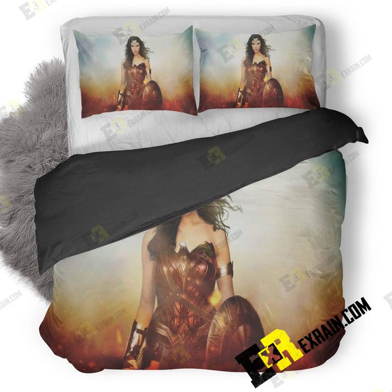 Wonder Woman 10K P1 3D Customized Duvet Cover Bedding Set