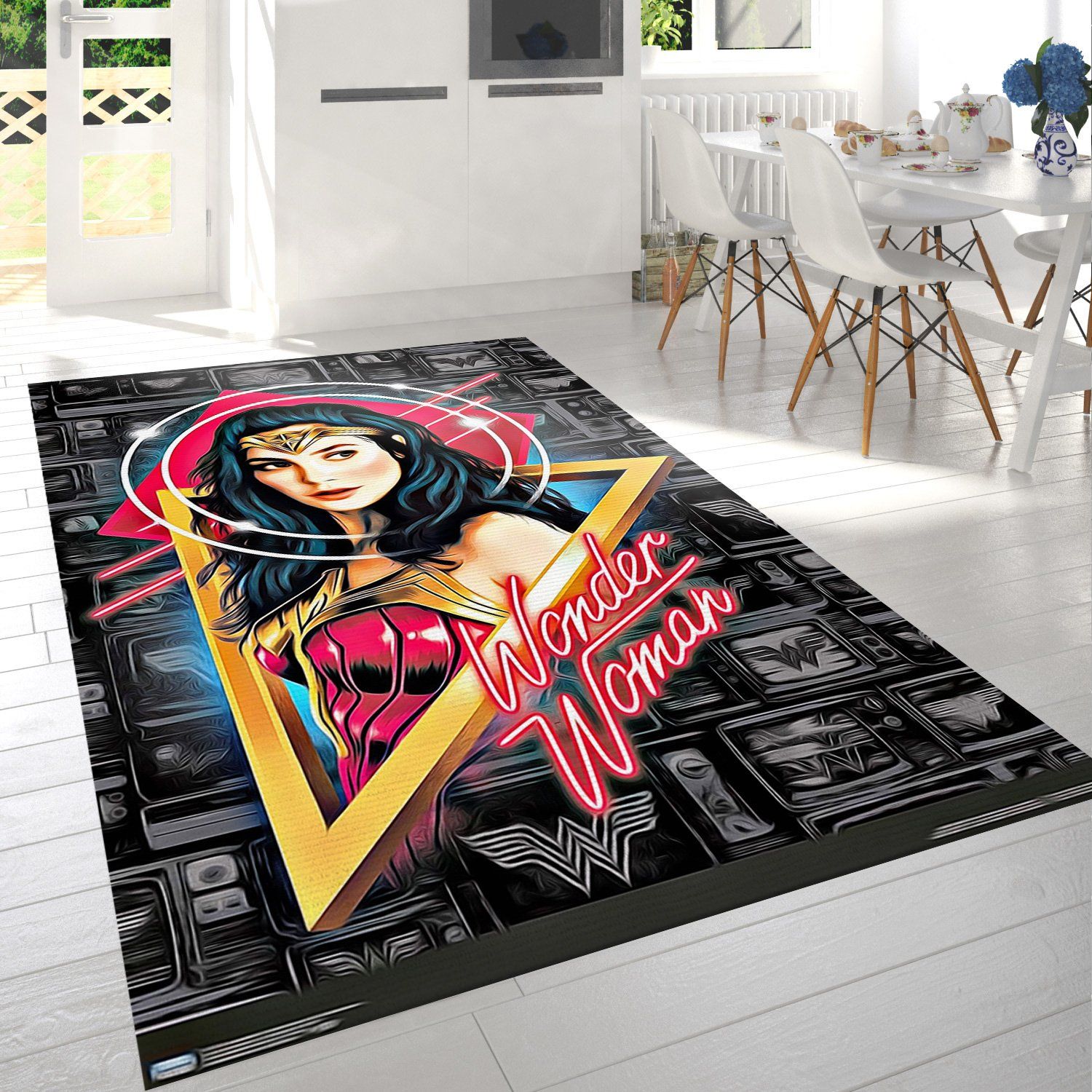 Wonder Woman 1984 Rectangle Rug – Custom Size And Printing