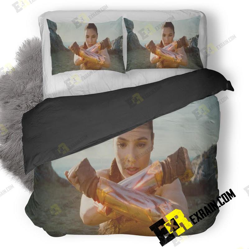 Wonder Woman Gal Gadot A5 3D Customized Duvet Cover Bedding Set
