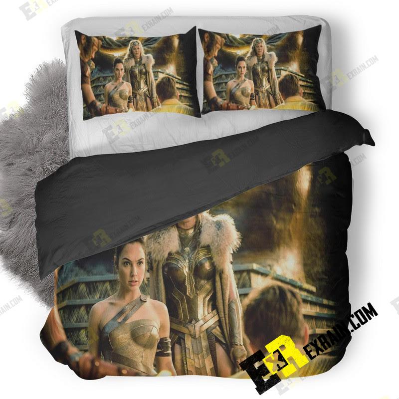 Wonder Woman Gal Gadot Connie Nielsen Yf 3D Customized Duvet Cover Bedding Set