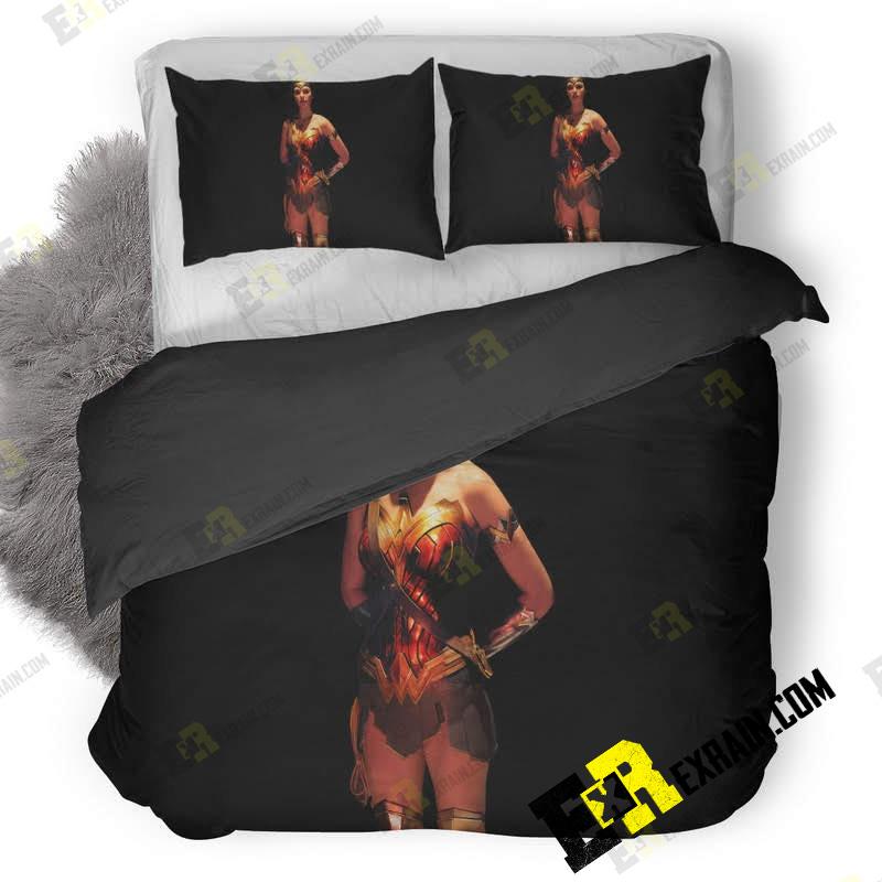 Wonder Woman Justice League 3D Customized Duvet Cover Bedding Set