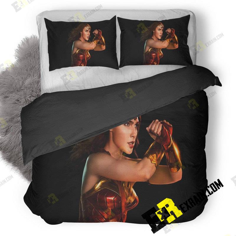 Wonder Woman Justice League 3D Customized Duvet Cover Bedding Set