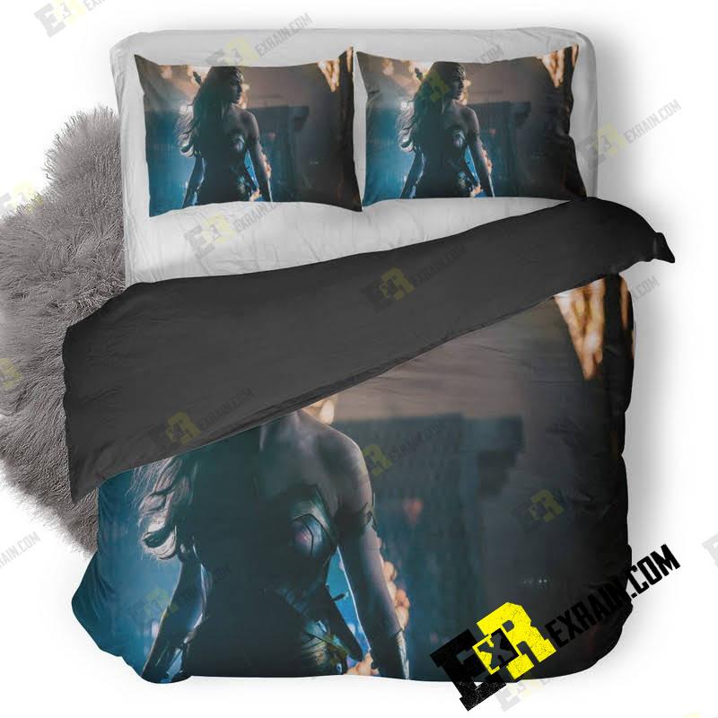 Wonder Woman Justice League Do 3D Customized Duvet Cover Bedding Set