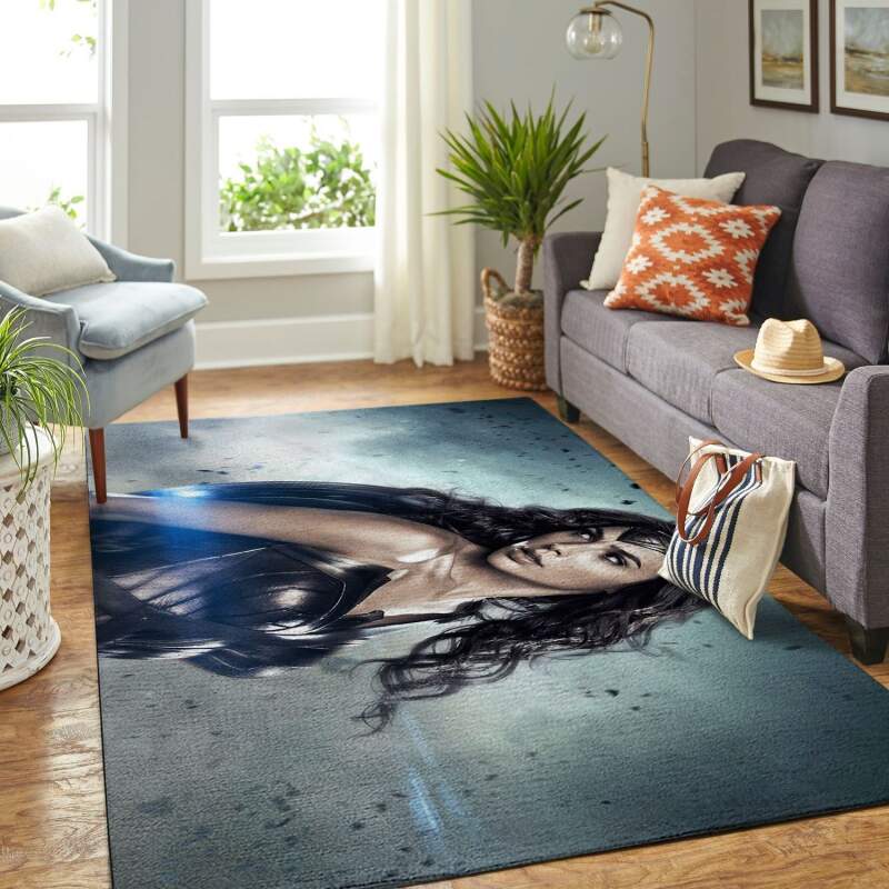 Wonder Woman Living Room Area Rectangle Rug