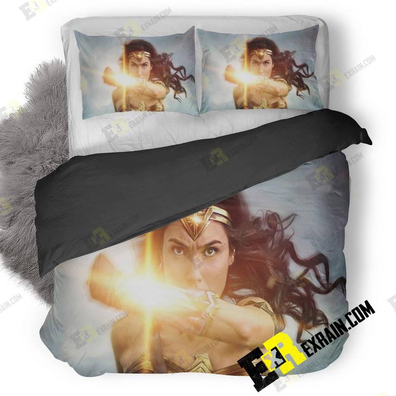 Wonder Woman Movie New 3D Customized Duvet Cover Bedding Set
