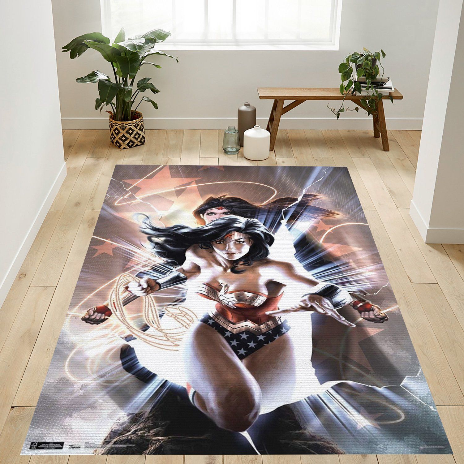 Wonder Woman Movies Rectangle Rug – Custom Size And Printing