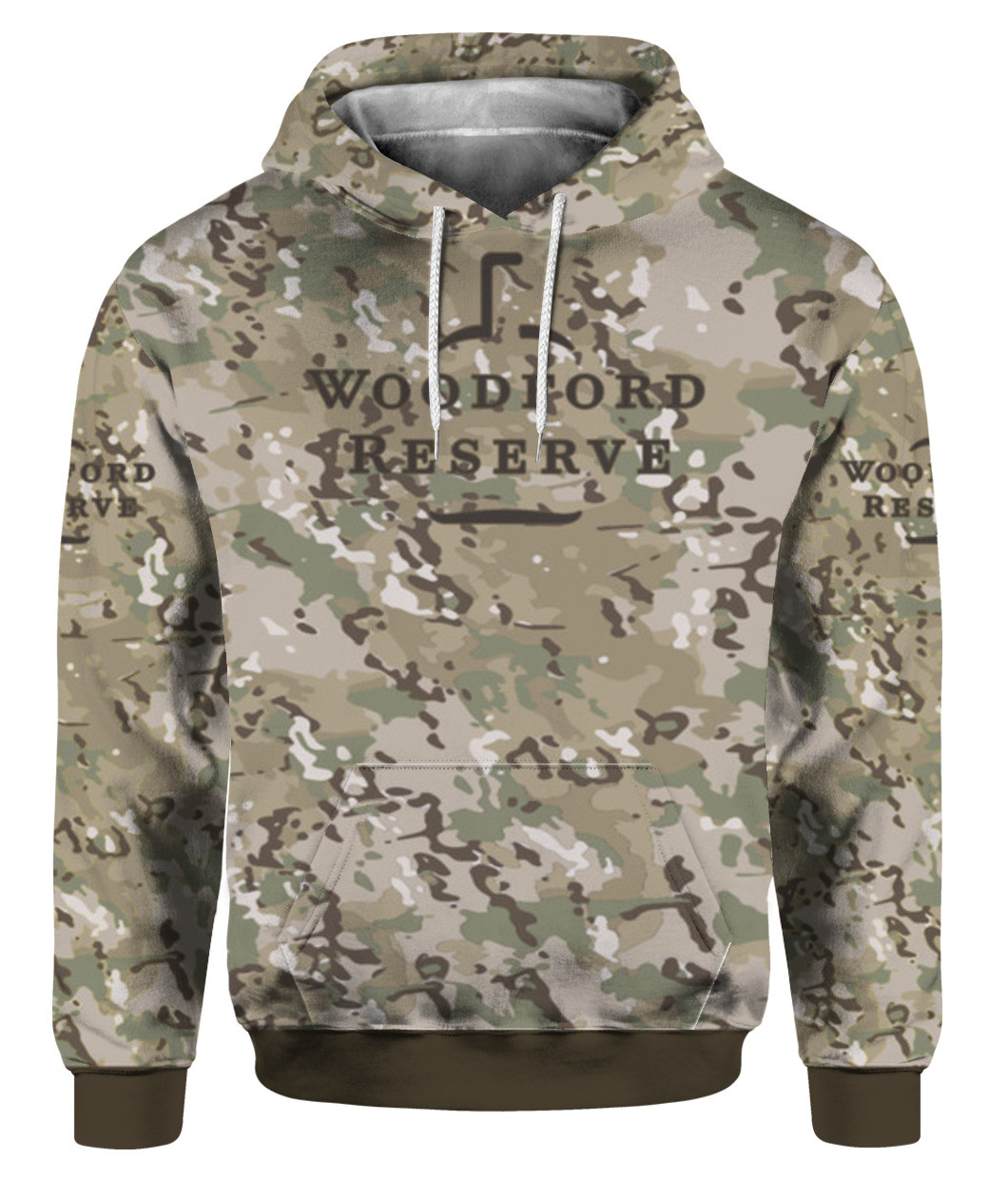 Woodford Reserve Camouflage 3D Hoodie Gift For Fans