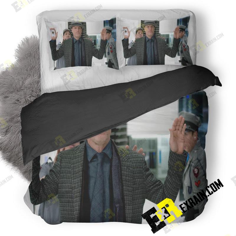 Woody Harrelson Now You See Me Wallpaper 3D Customized Duvet Cover Bedding Set