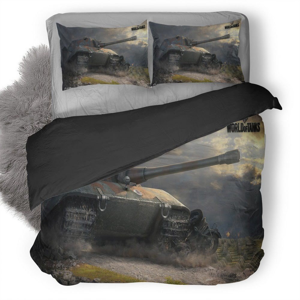 World Of Tanks 23 3D Customized Duvet Cover Bedding Set