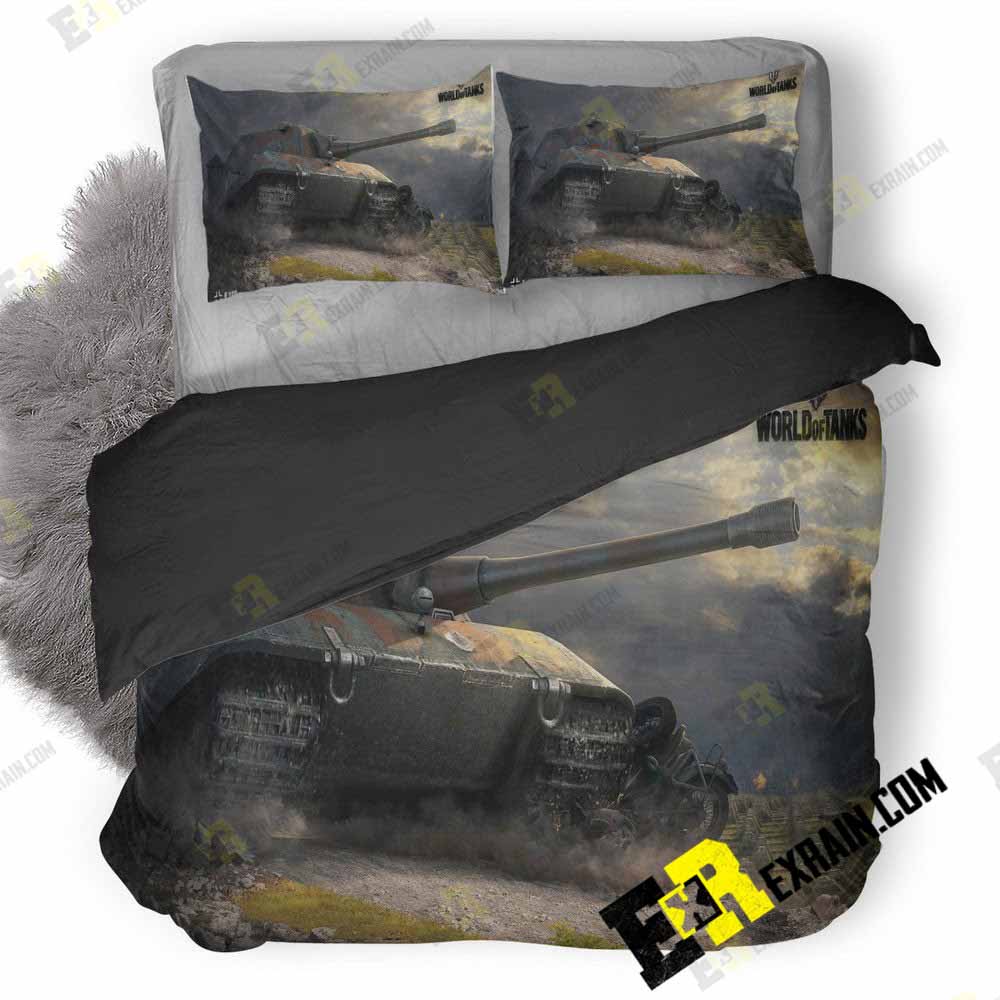 World Of Tanks Game 3D Customized Duvet Cover Bedding Set