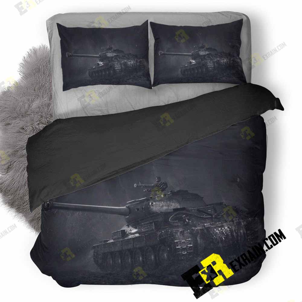 World Of Tanks Game Hd H0 3D Customized Duvet Cover Bedding Set