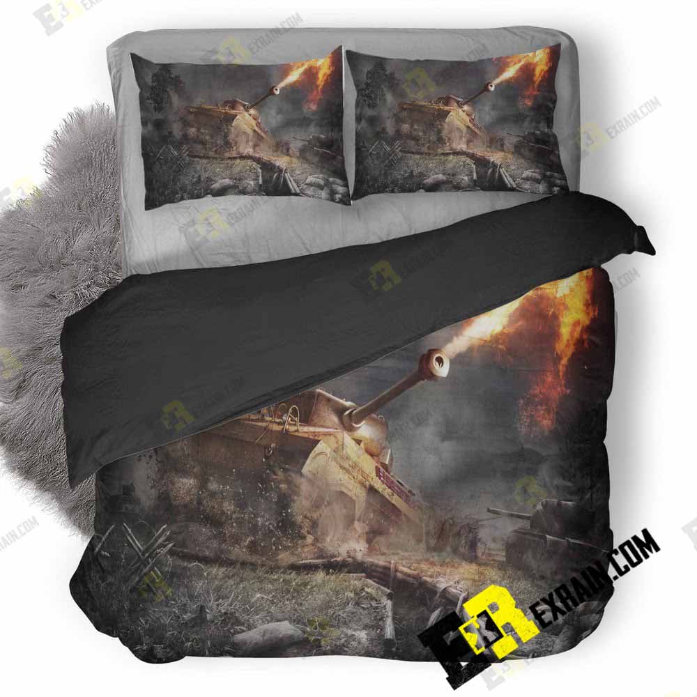 World Of Tanks Xbox 3D Customized Duvet Cover Bedding Set