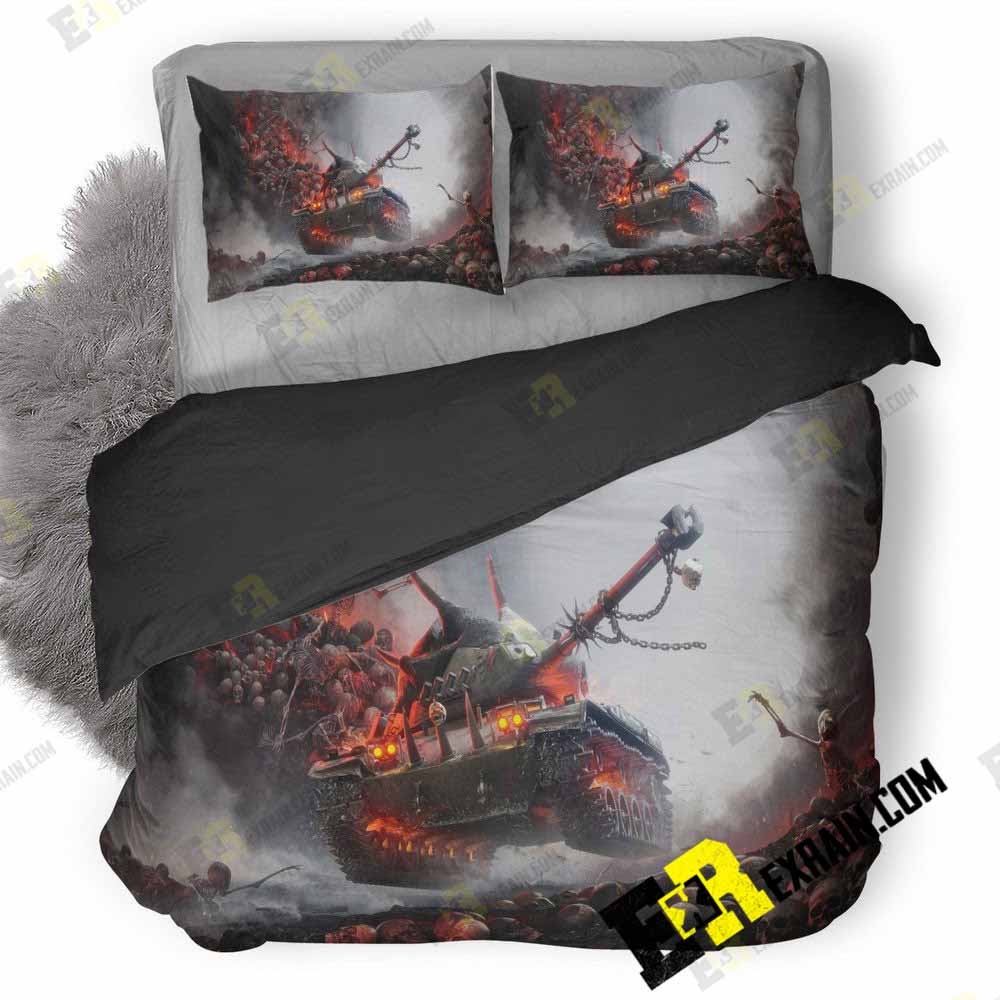 World Of Tanks Yj 3D Customized Duvet Cover Bedding Set