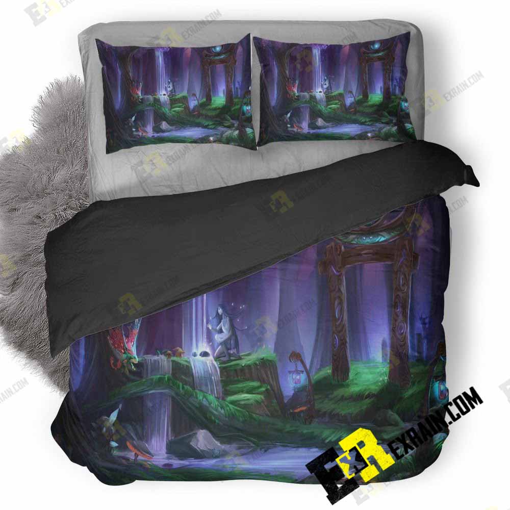 World Of Wacraft Artwork 6C 3D Customized Duvet Cover Bedding Set