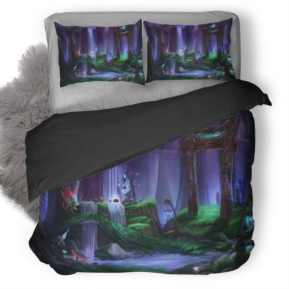 World Of Warcraft 13 3D Customized Duvet Cover Bedding Set