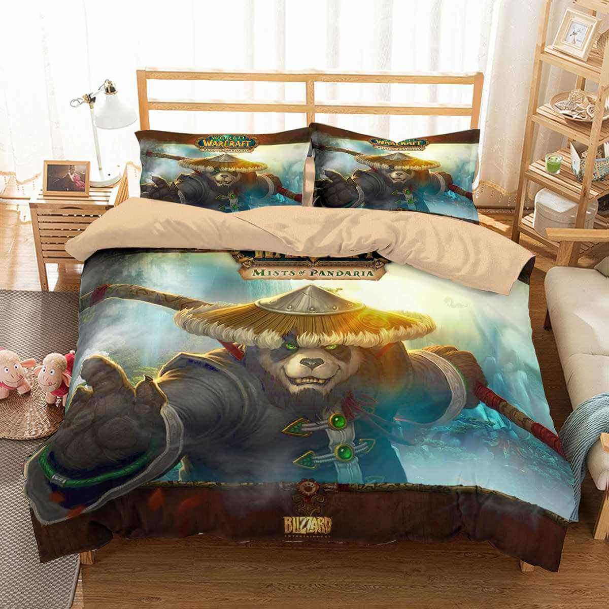 World Of Warcraft 3D Customized Duvet Cover Bedding Set