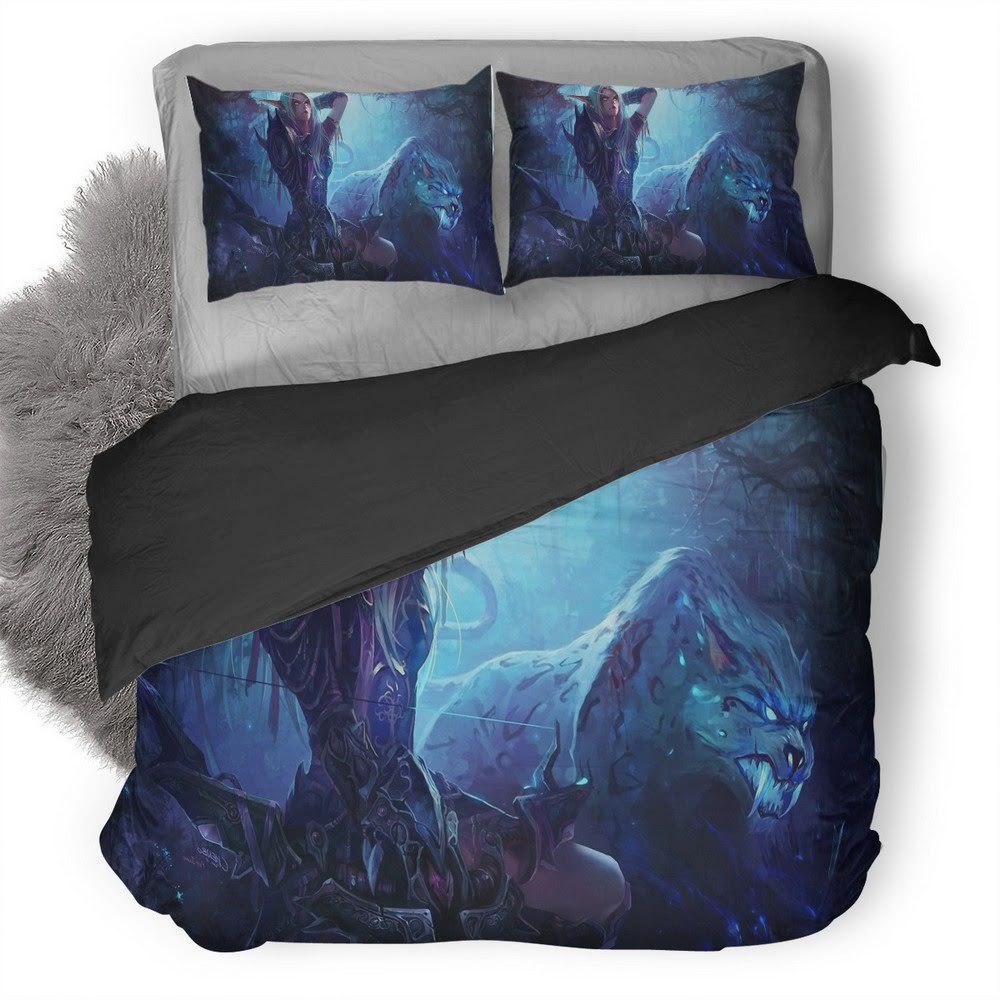World Of Warcraft 3D Customized Duvet Cover Bedding Set