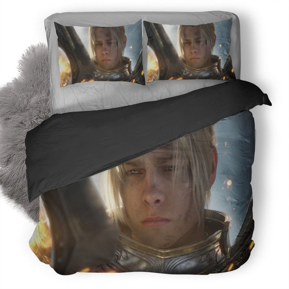 World Of Warcraft Anduin Wrynn 3D Customized Duvet Cover Bedding Set