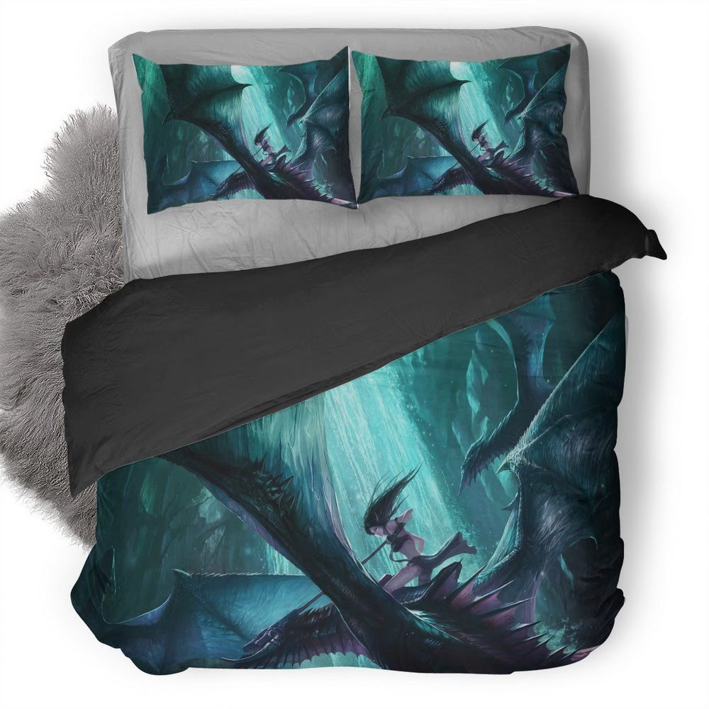World Of Warcraft Chenbo 3D Customized Duvet Cover Bedding Set