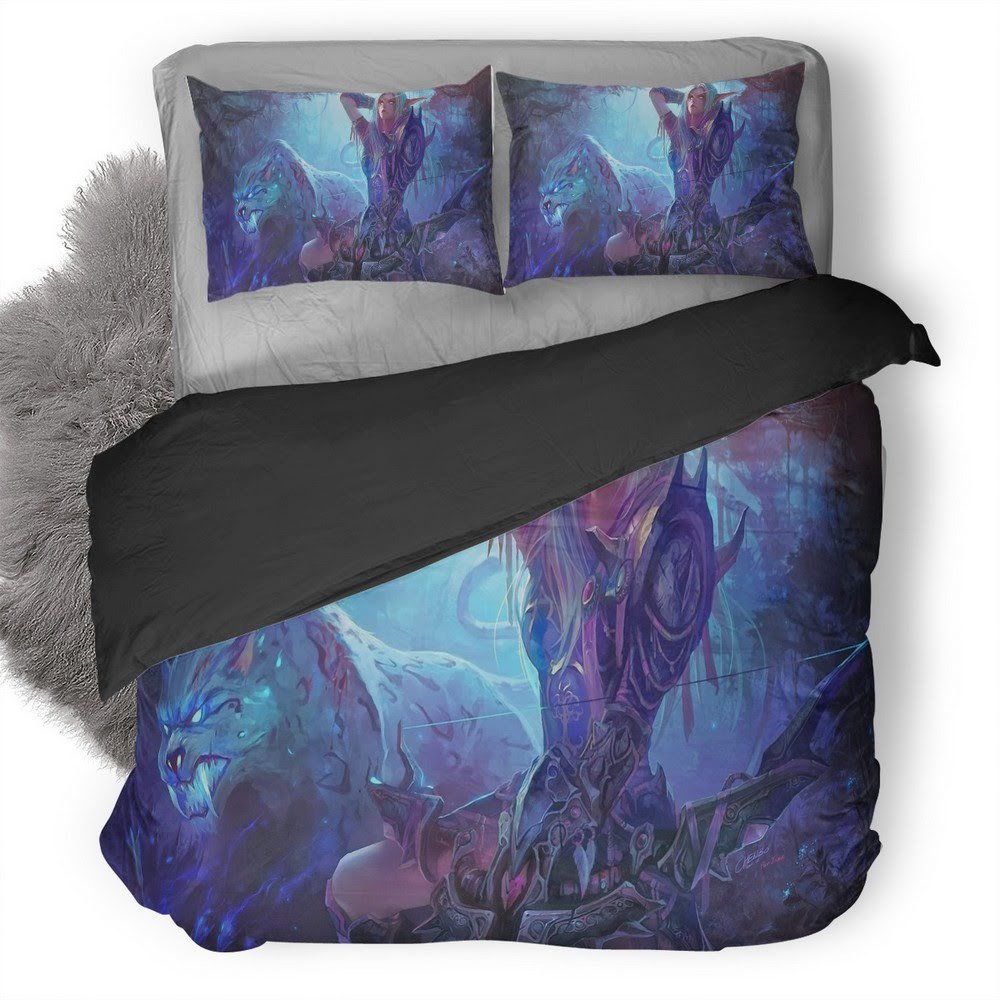 World Of Warcraft Chenbo 3D Customized Duvet Cover Bedding Set