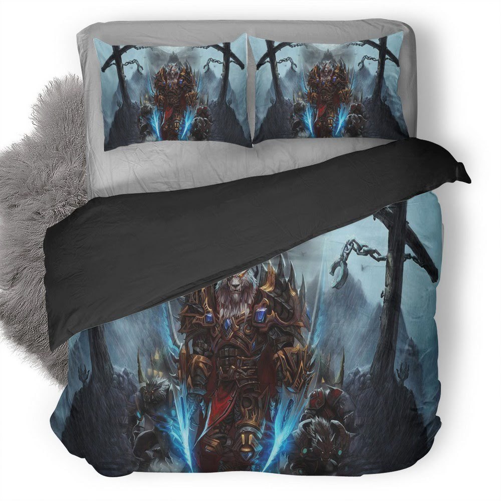 World Of Warcraft Worgen 3D Customized Duvet Cover Bedding Set