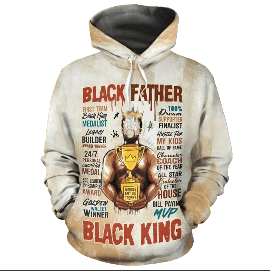 World’S Best Dad Trophy Aop Hoodie