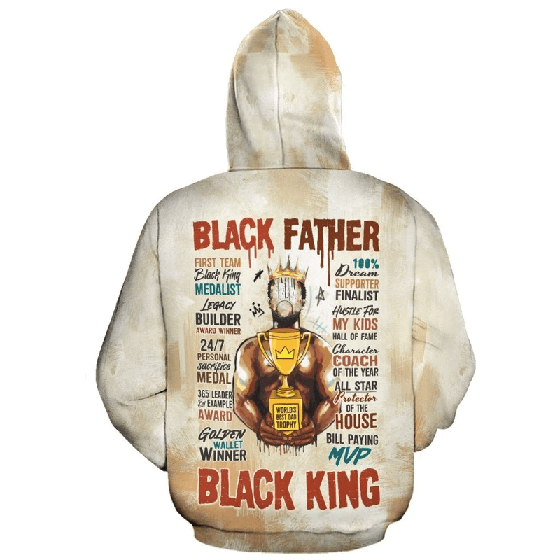 World’S Best Dad Trophy Aop Hoodie