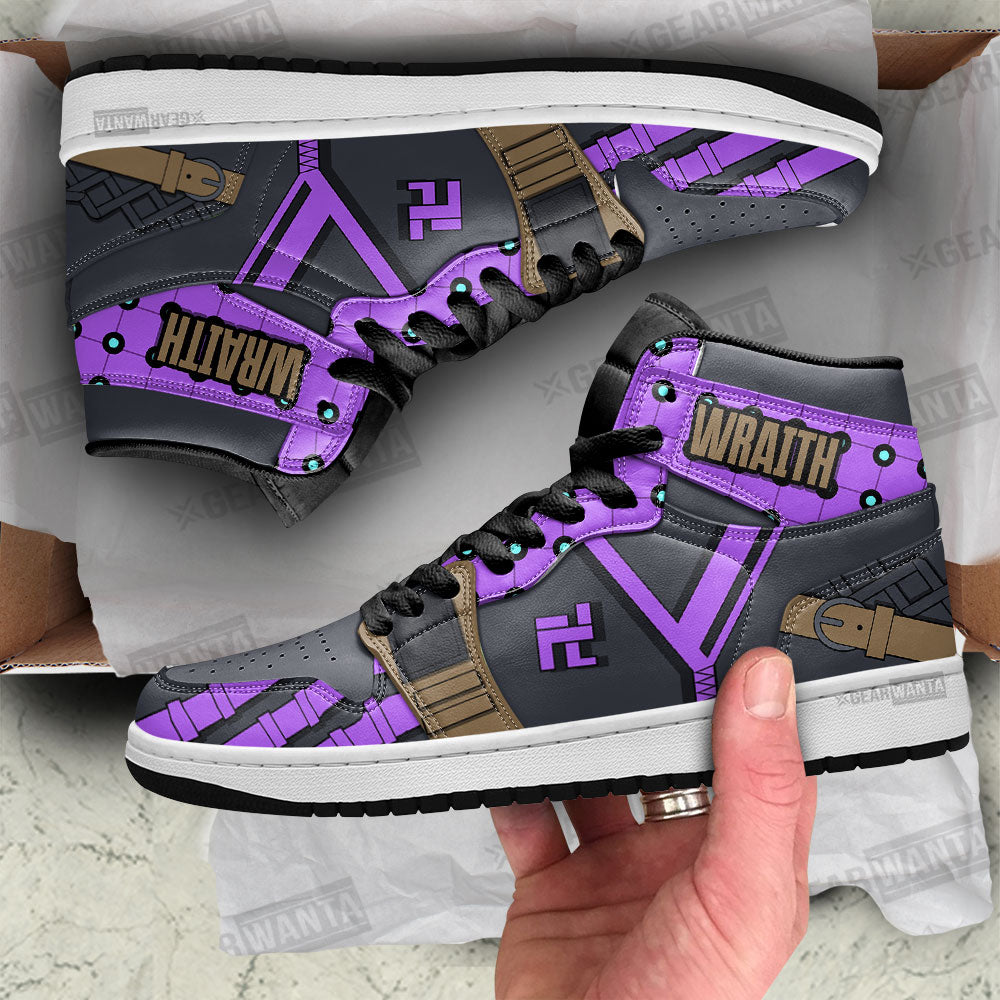 Wraith Apex Legends AJ1 Sneakers Uniform Shoes, Air Jordan Hightop