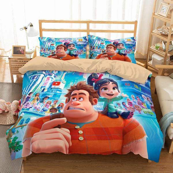 Wreck-It Ralph 3D Customized Duvet Cover Bedding Set
