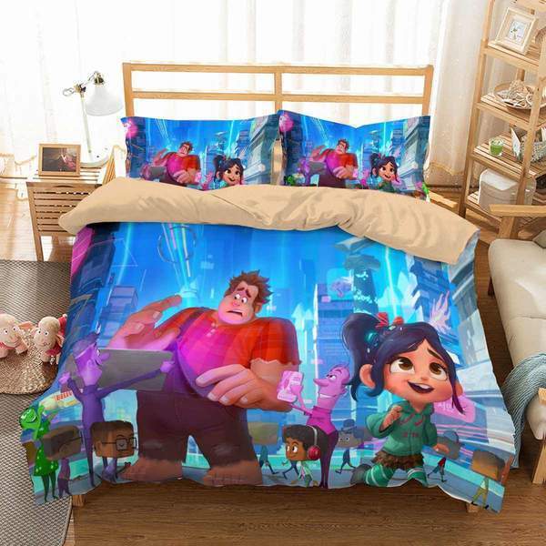 Wreck It Ralph 3D Customized Duvet Cover Bedding Set