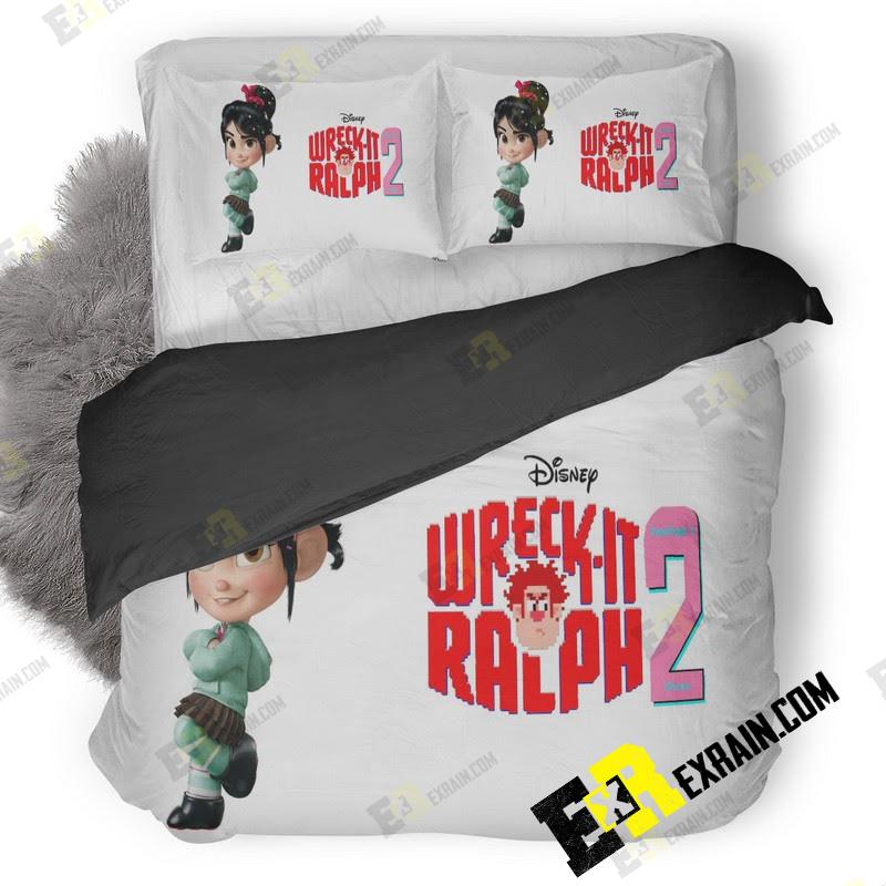 Wreck It Ralph Ap 3D Customized Duvet Cover Bedding Set