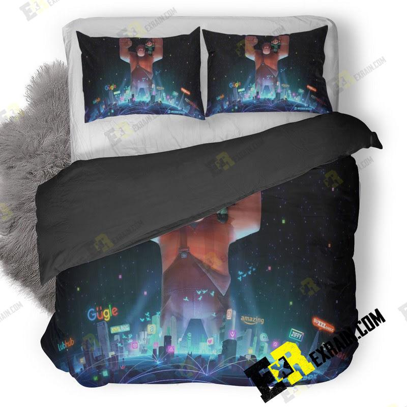 Wreck It Ralph Movie Img 3D Customized Duvet Cover Bedding Set