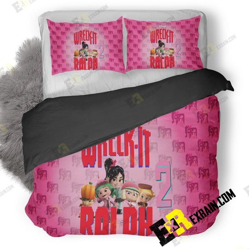 Wreck It Ralph Qu 3D Customized Duvet Cover Bedding Set