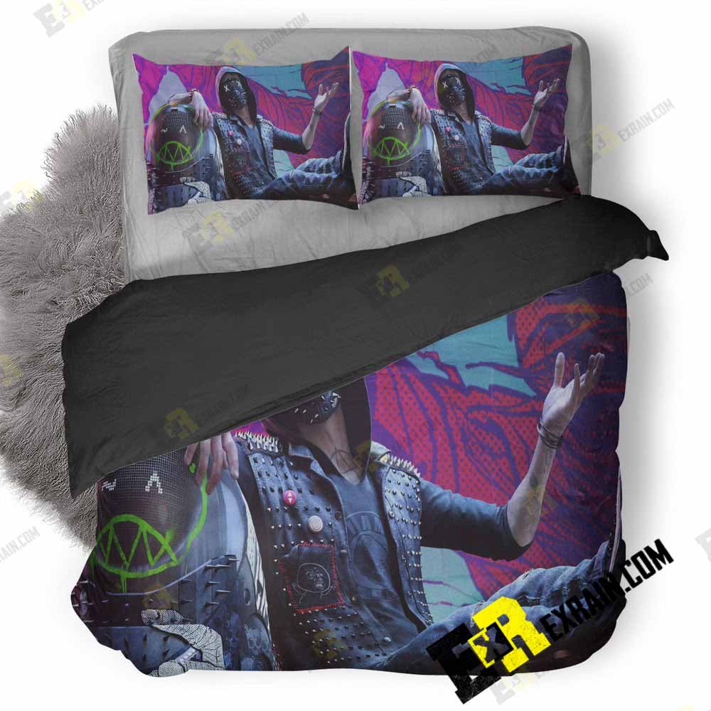 Wrench In Watch Dogs Po 3D Customized Duvet Cover Bedding Set