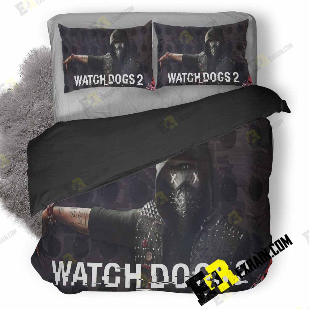Wrench Watch Dogs 3D Customized Duvet Cover Bedding Set