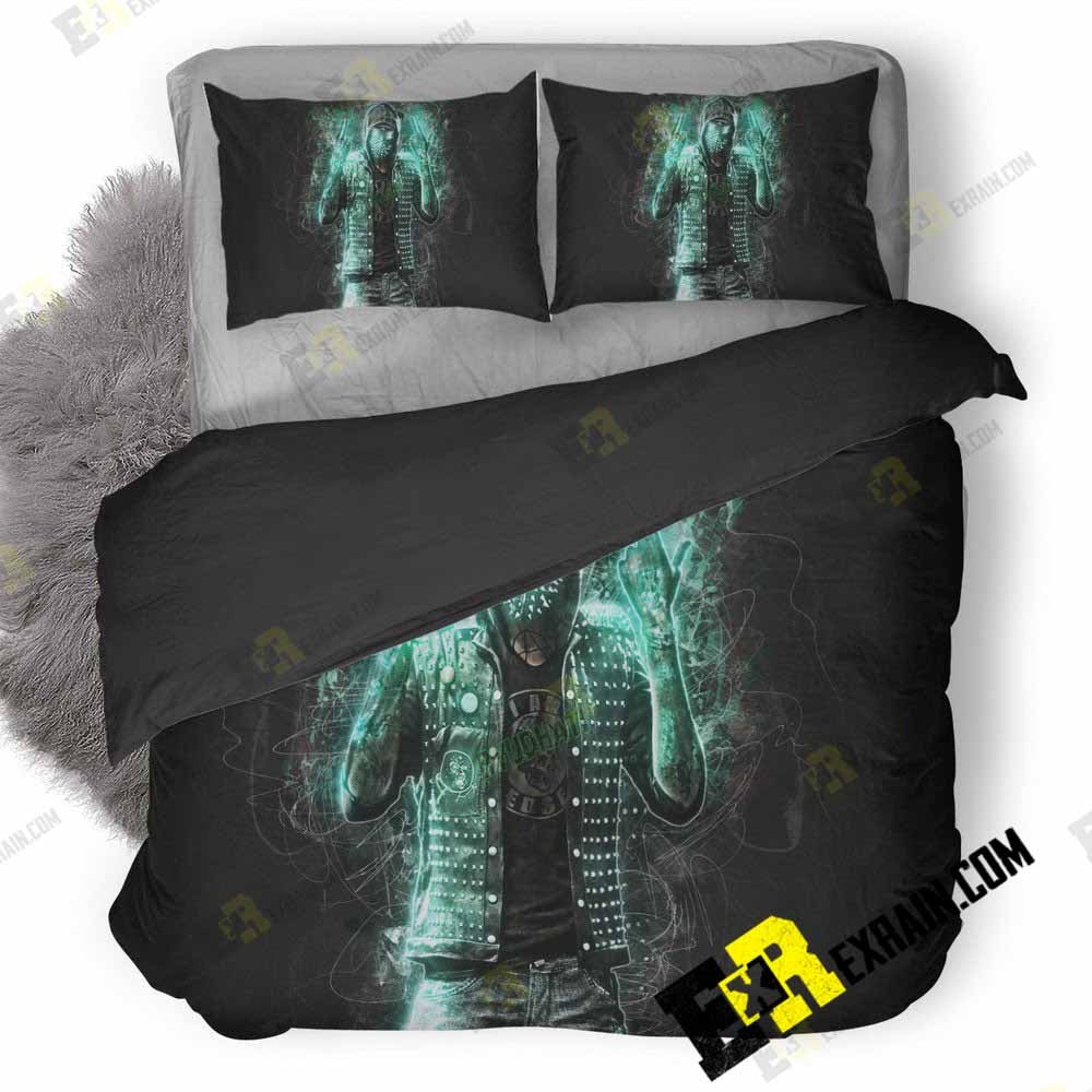 Wrench Watch Dogs Fan Art Xq 3D Customized Duvet Cover Bedding Set
