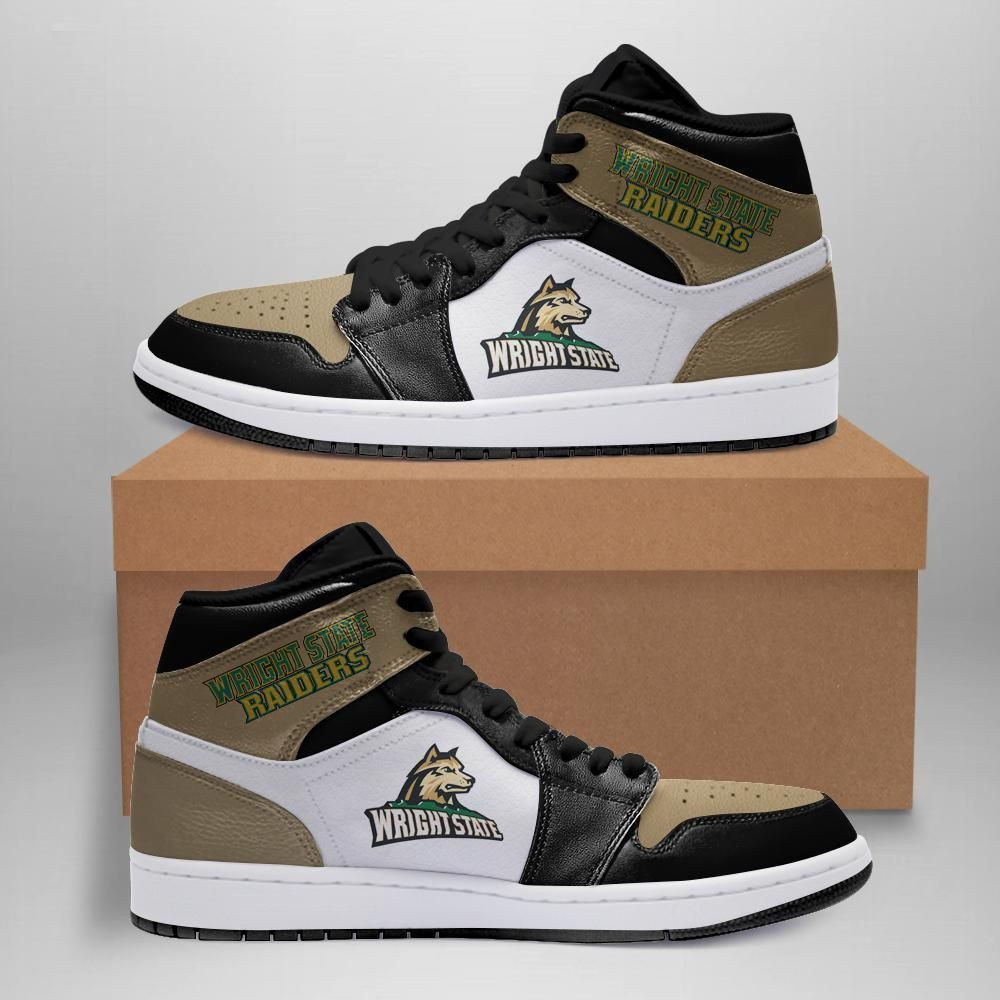 Wright State Raiders NCAA Fashion The best sneakers Basketball Shoes High Top Air Jordan Sneaker, Air Jordan Hightop