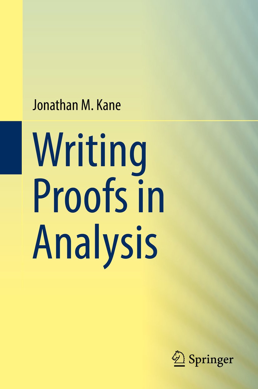 Writing Proofs in Analysis (PDF/EPUB Version)