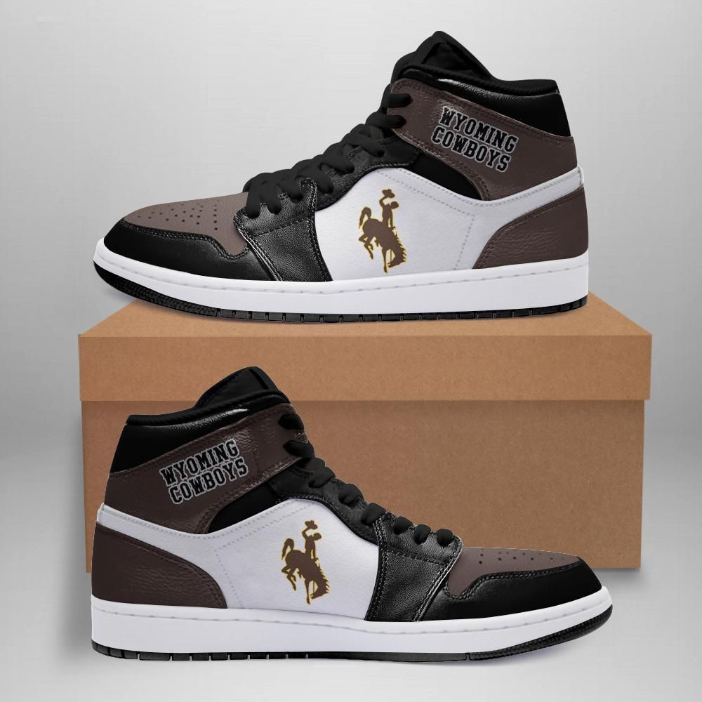 Wyoming Cowboys NCAA Fashion The best sneakers Basketball Shoes High Top Air Jordan Sneaker, Air Jordan Hightop