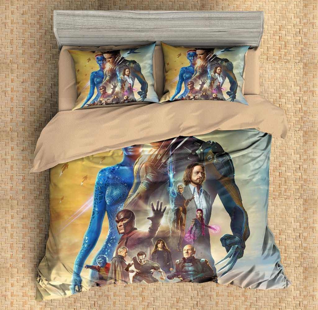 X-Men 3D Customized Duvet Cover Bedding Set