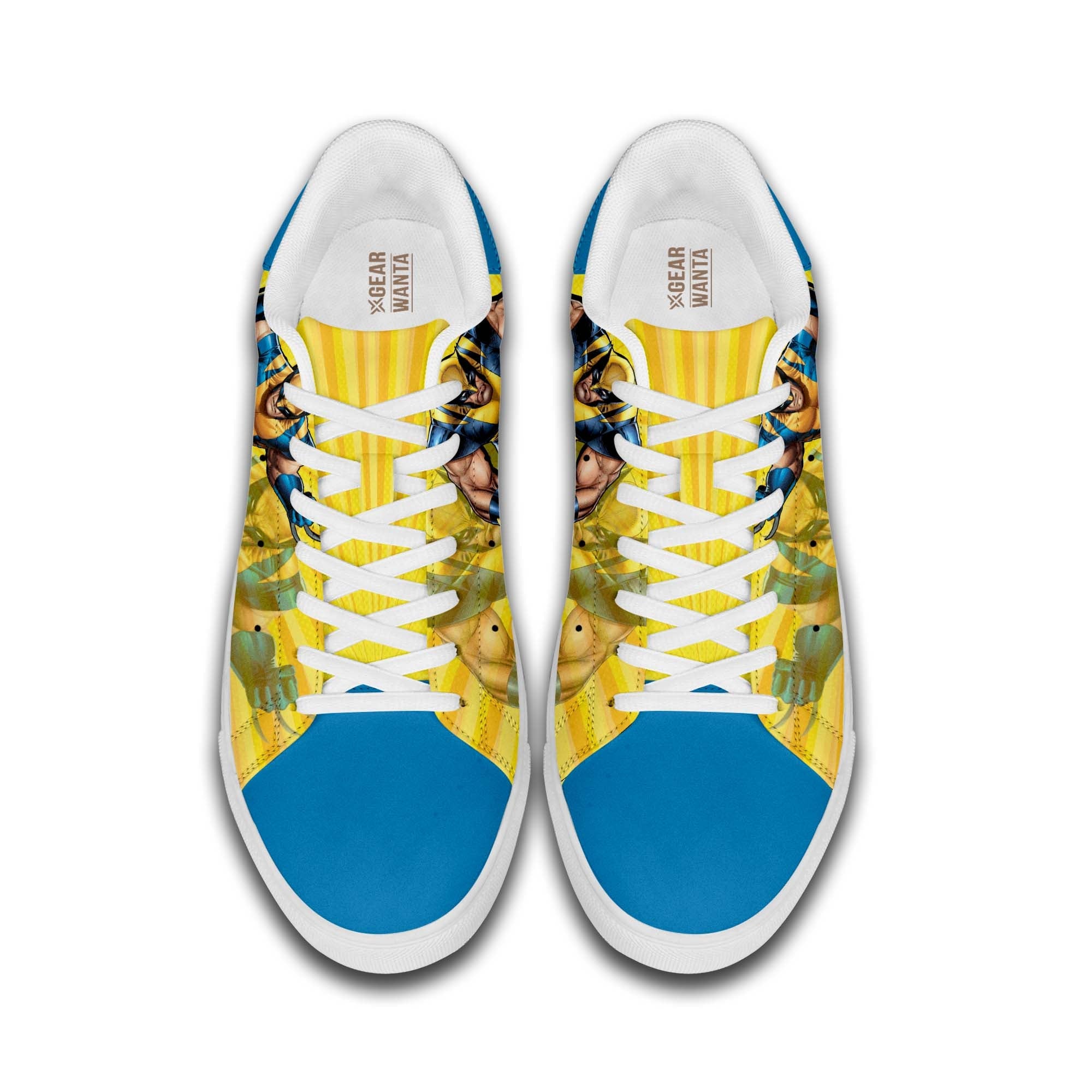 X-men Wolverine Custom Skate Shoes For Fans