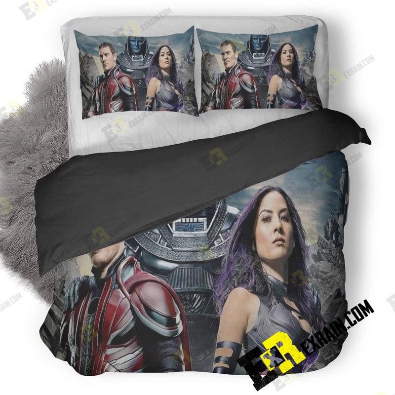 X Men Apocalypse Movie Hd 3D Customized Duvet Cover Bedding Set