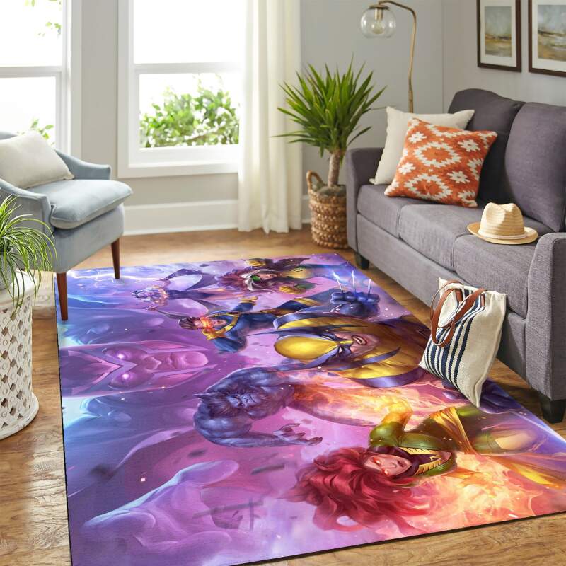 X Men Carpet Floor Area Rectangle Rug