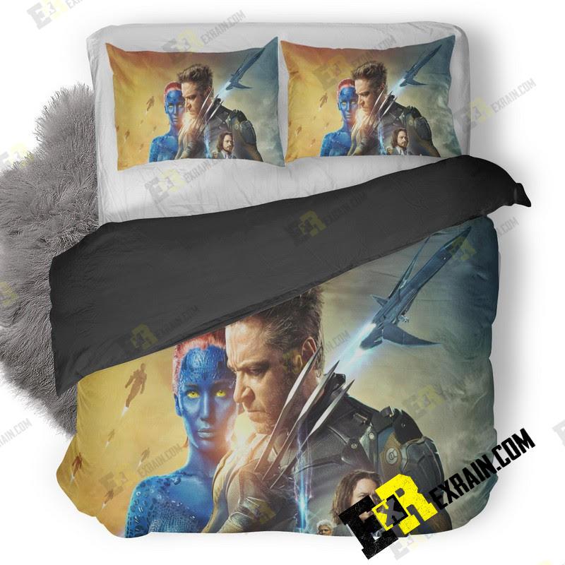 X Men Days Of Future Past Movie Poster 0K 3D Customized Duvet Cover Bedding Set