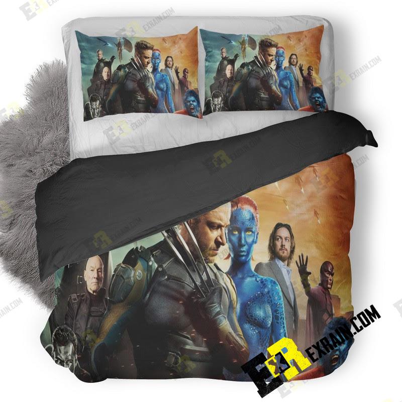 X Men Days Of Future Past Poster 3D Customized Duvet Cover Bedding Set