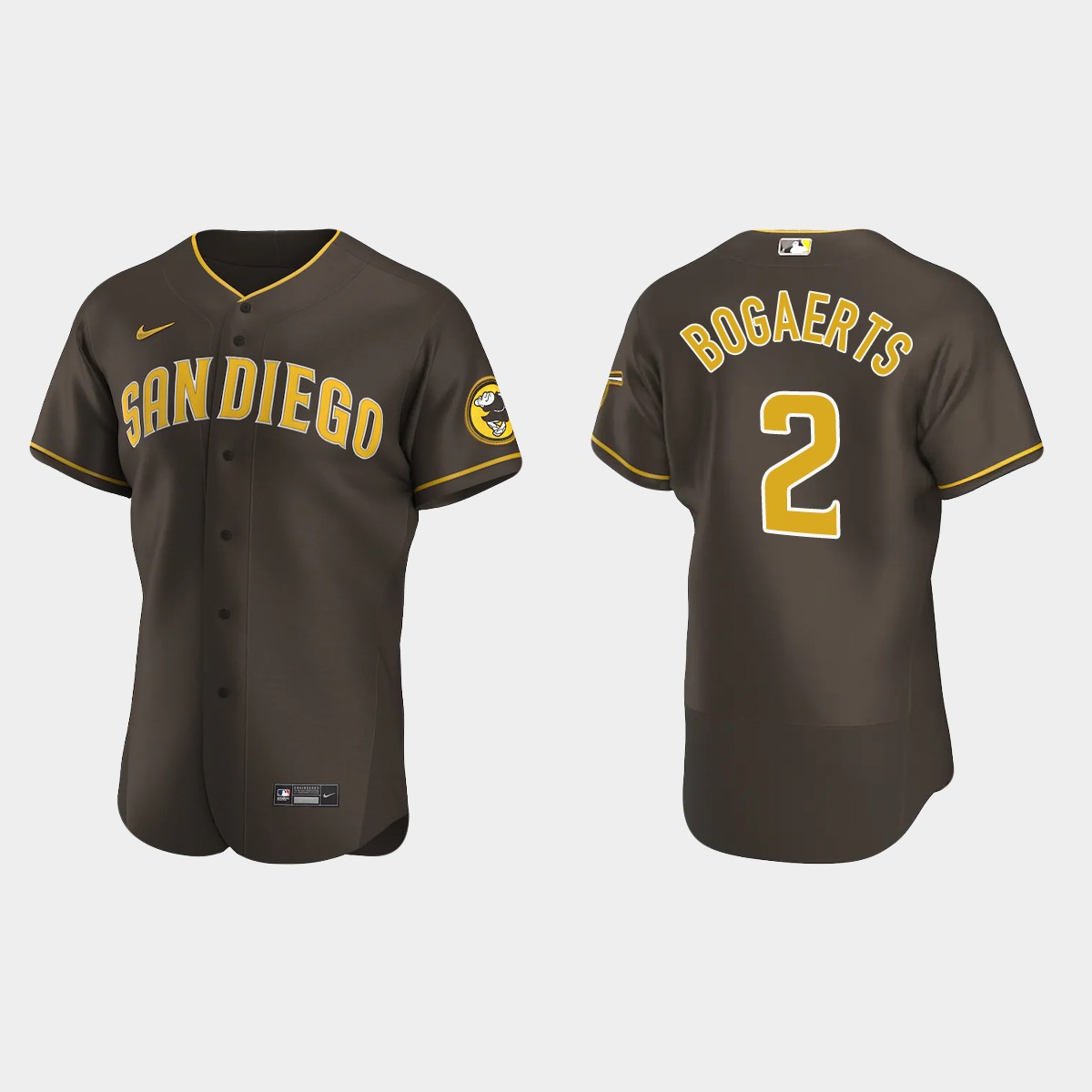 Xander Bogaerts San Diego Padres Road Jersey - Brown