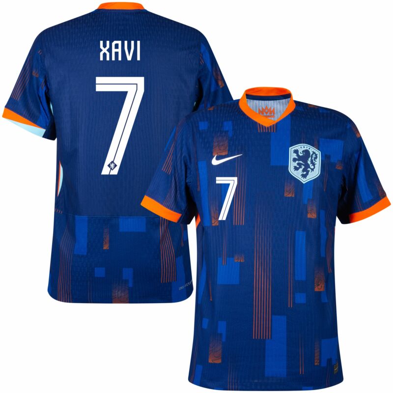 Xavi Men's Holland 2024 Stadium Away Soccer Jersey
