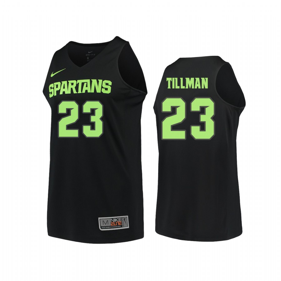 Xavier Tillman Michigan State Spartans #23 College Jersey - Black
