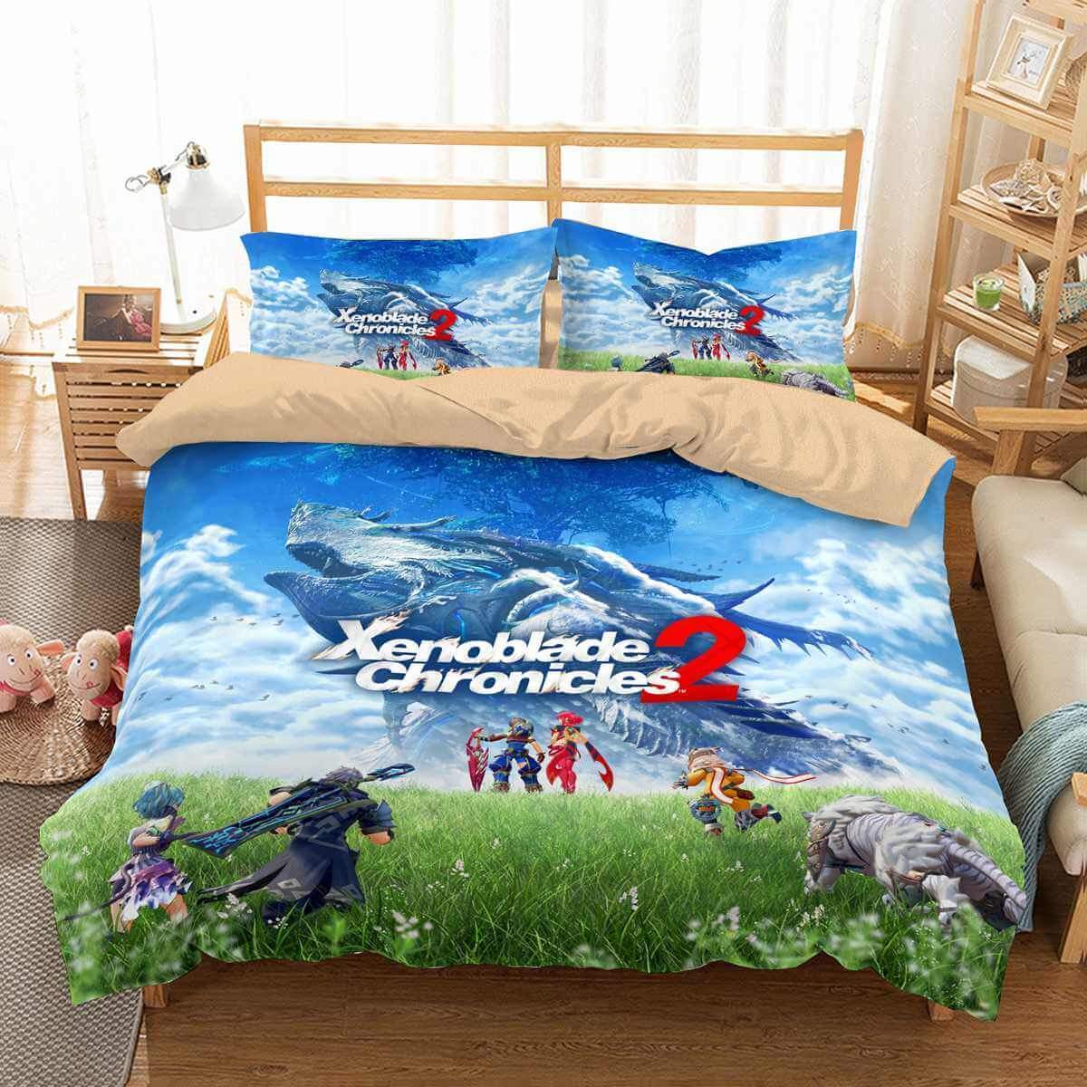 Xenoblade Chronicles 3D Customized Duvet Cover Bedding Set