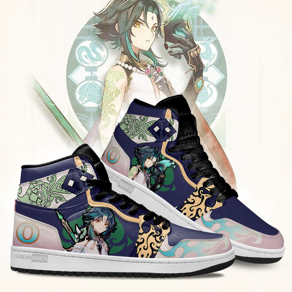 Xiao Genshin Impact J1 Shoes For Fans Sneakers, Air Jordan Hightop